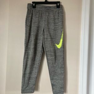 Boys Nike Dri-Fit gray pants